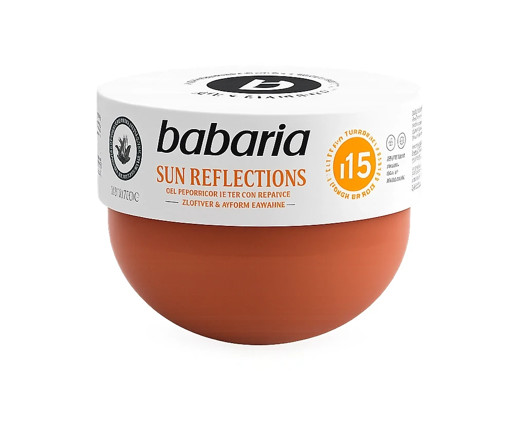 ژل برنزه کننده هویج باباریا مدل Sun Reflections با SPF 15 | حجم 300 میل - فروشگاه اینترنتی ارس درمیس