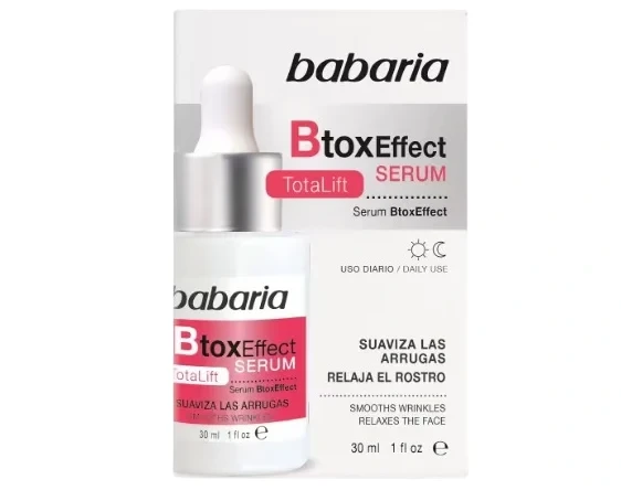 سرم ضد چروک و لیفت کننده باباریا Babaria مدل Botox Effect | حجم 30 میل - فروشگاه اینترنتی ارس درمیس