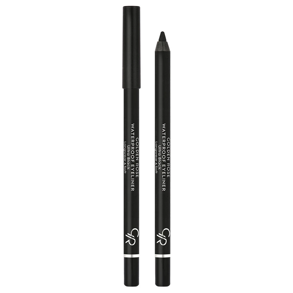 مداد چشم ضدآب آلمانی گلدن رز مدل Waterproof Ultra Black - فروشگاه اینترنتی ارس درمیس