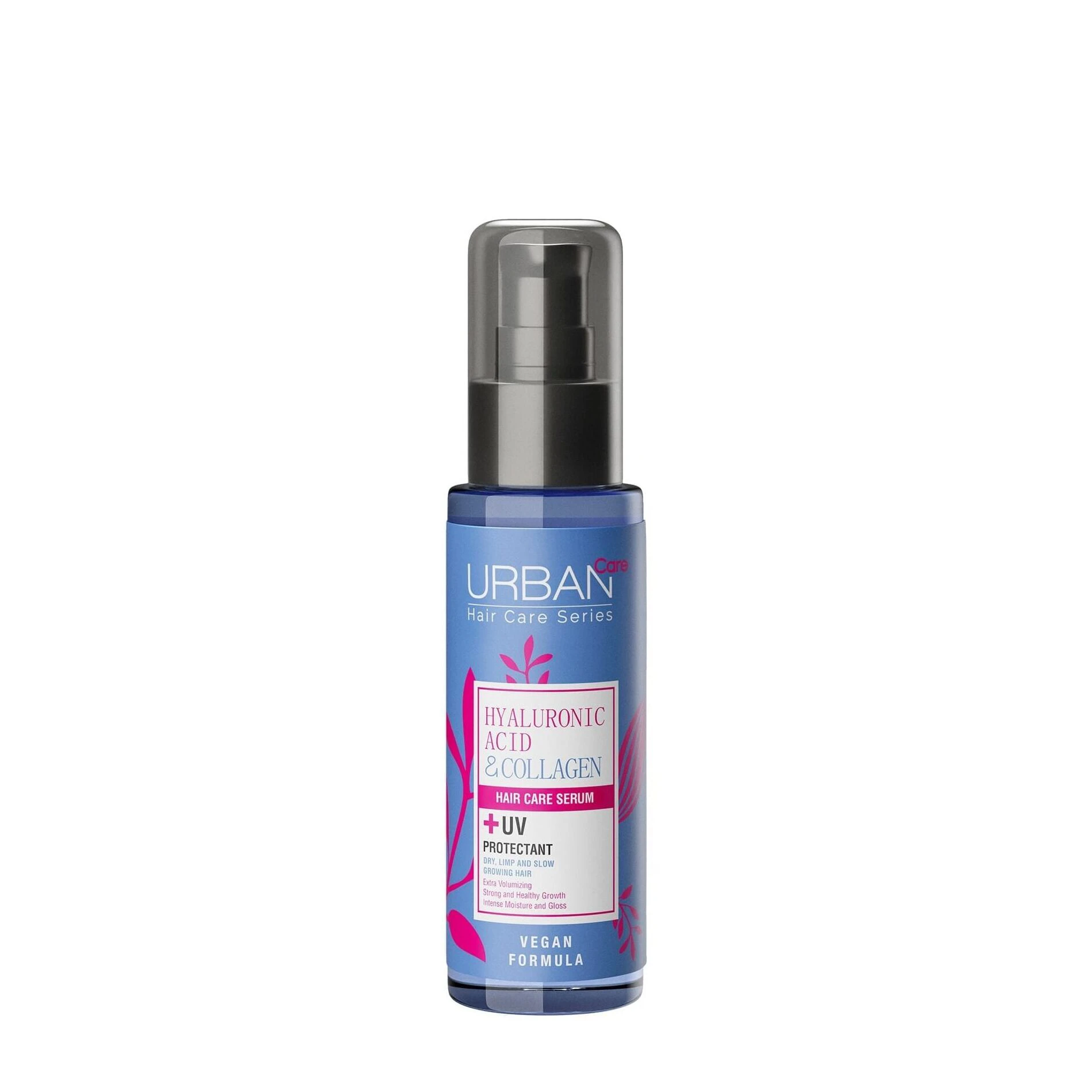 سرم مو آبرسان هیالورونیک اسید و کلاژن اربن کر مدل Hyaluronic Acid &amp; Collagen | حجم 75 میل - فروشگاه اینترنتی ارس درمیس