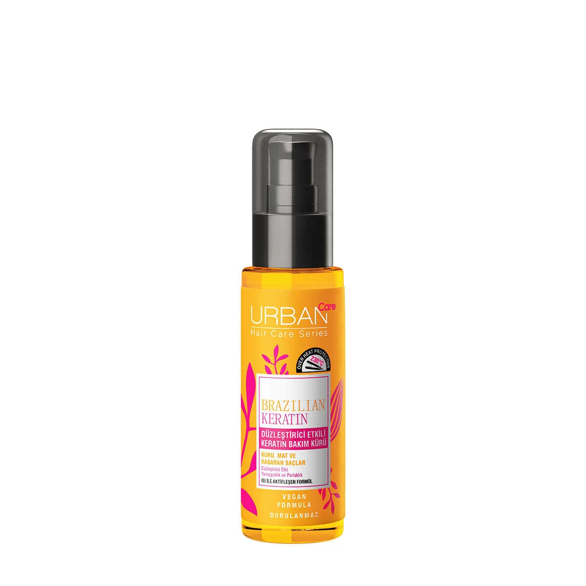 سرم کراتینه برزیلی اربن کر مدل Brazilian Keratin - موهای خشک و آسیب‌دیده | حجم 75 میل - فروشگاه اینترنتی ارس درمیس