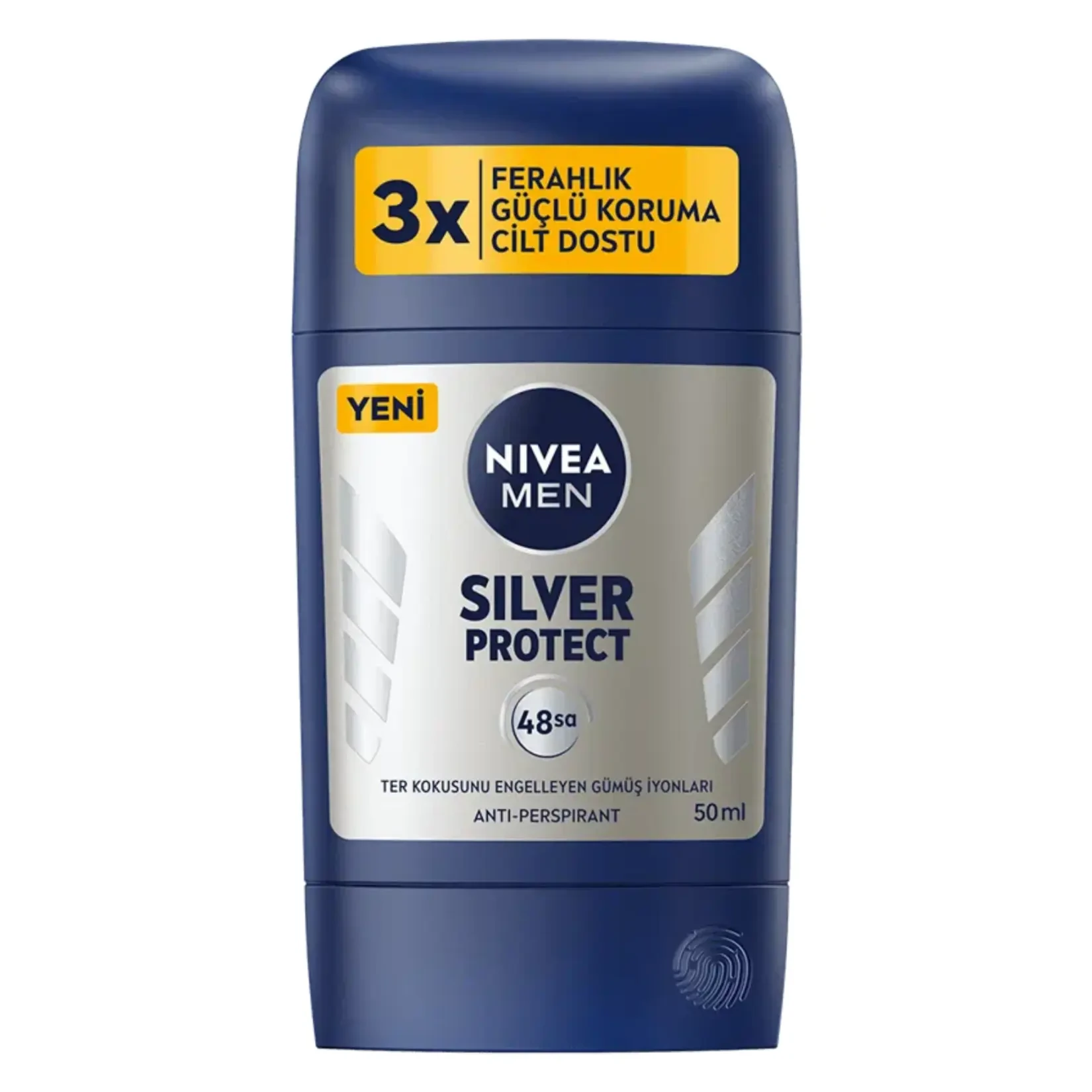 استیک ضد تعریق مردانه نیوآ مدل Silver Protect | حجم 50 میل - فروشگاه اینترنتی ارس درمیس