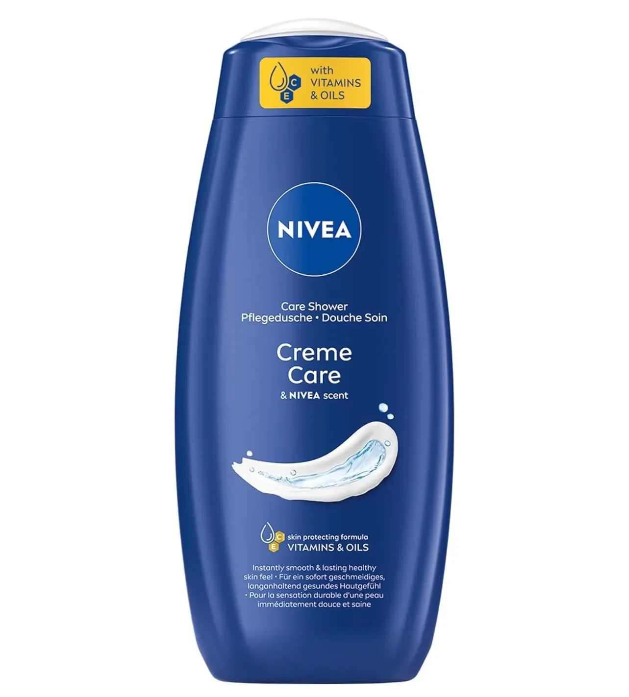شامپو بدن کرمی نیوآ مدل Creme Care | حجم 500 میل - فروشگاه اینترنتی ارس درمیس
