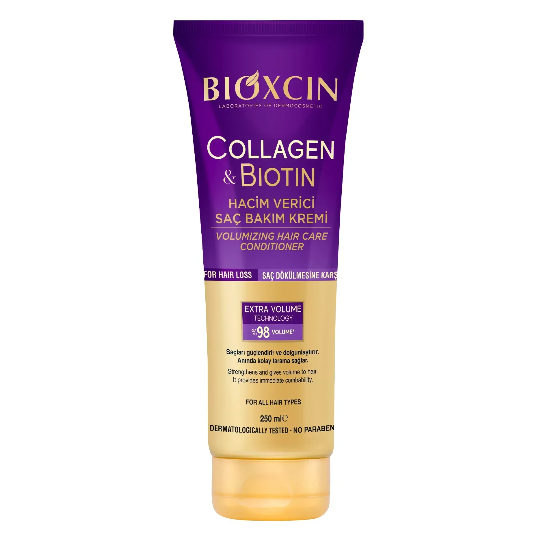 کرم مو کلاژن و بیوتین بیوکسین مدل Collagen &amp; Biotin | حجم 250 میل - فروشگاه اینترنتی ارس درمیس