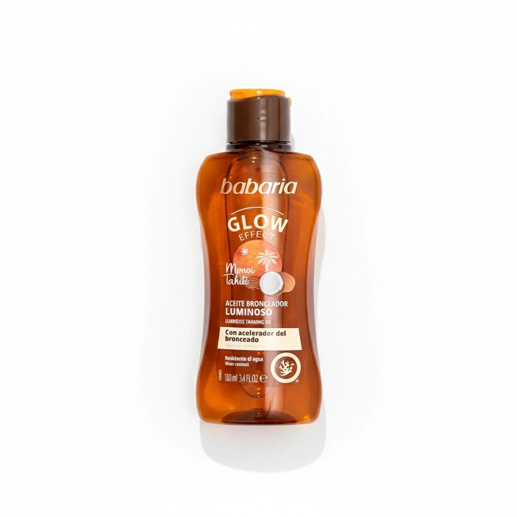 روغن برنزه کننده و درخشان کننده بدن باباریا مدل Luminous Tanning Oil | حجم 100 میلی‌لیتر - فروشگاه اینترنتی ارس درمیس