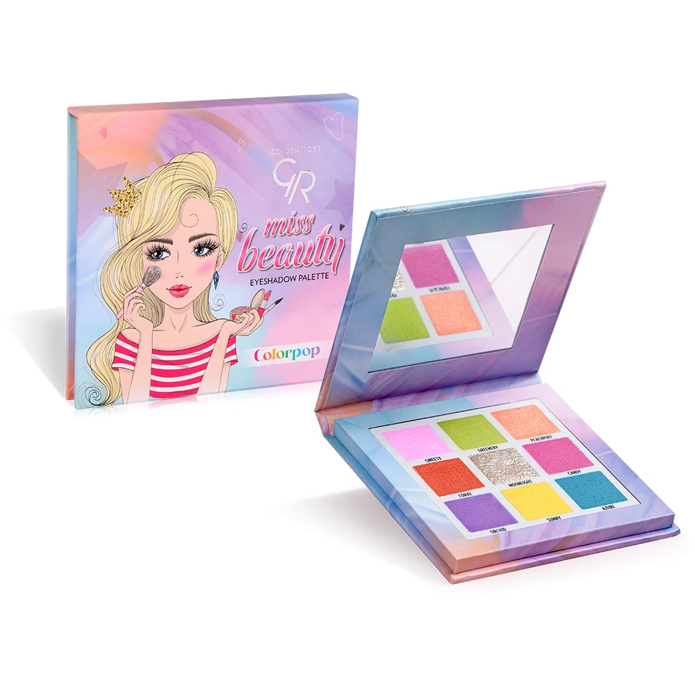 پالت سایه چشم میس بیوتی گلدن رز مدل Colorpop - فروشگاه اینترنتی ارس درمیس