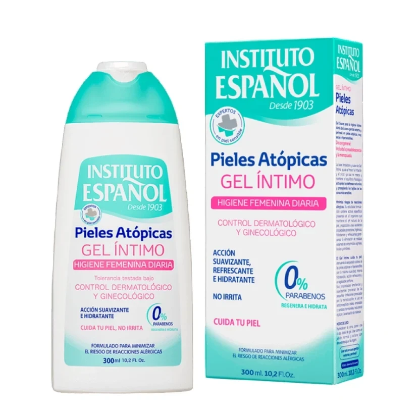 ژل بهداشتی بانوان آتوپیک اسپانول Instituto Español مدل Atopic | حجم 300 میل - فروشگاه اینترنتی ارس درمیس