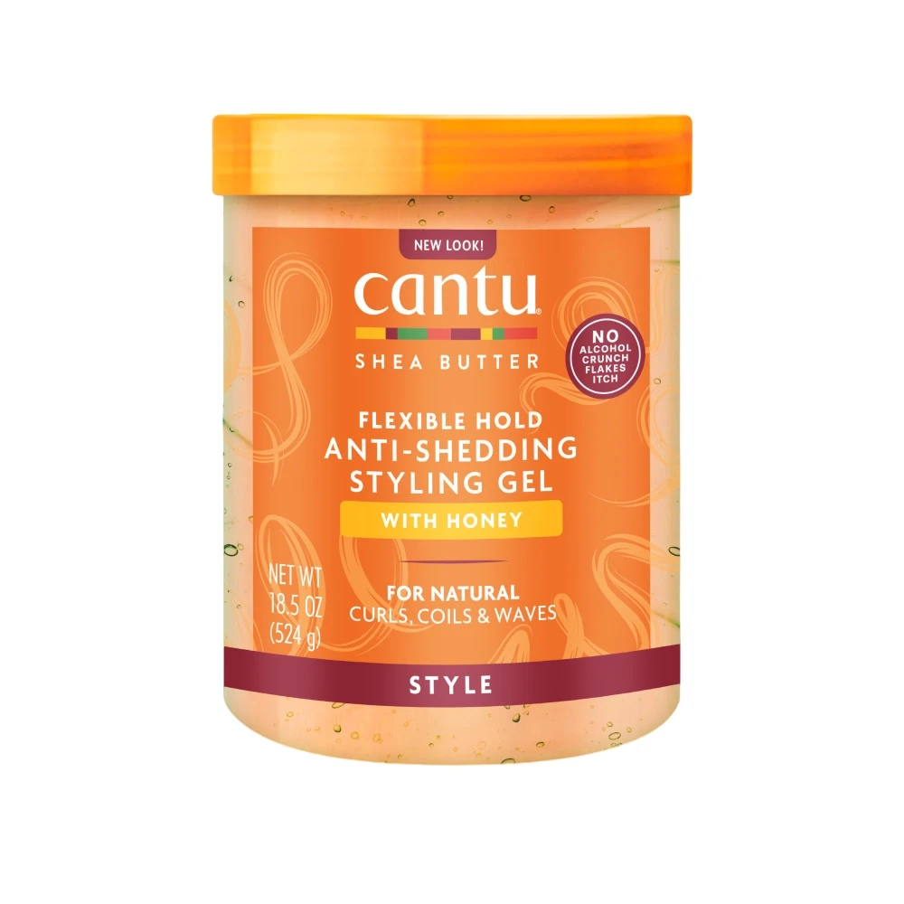 ژل حالت دهنده و ضد ریزش موهای فر کنتو Cantu - حاوی شی باتر و عسل | 524 گرم - فروشگاه اینترنتی ارس درمیس