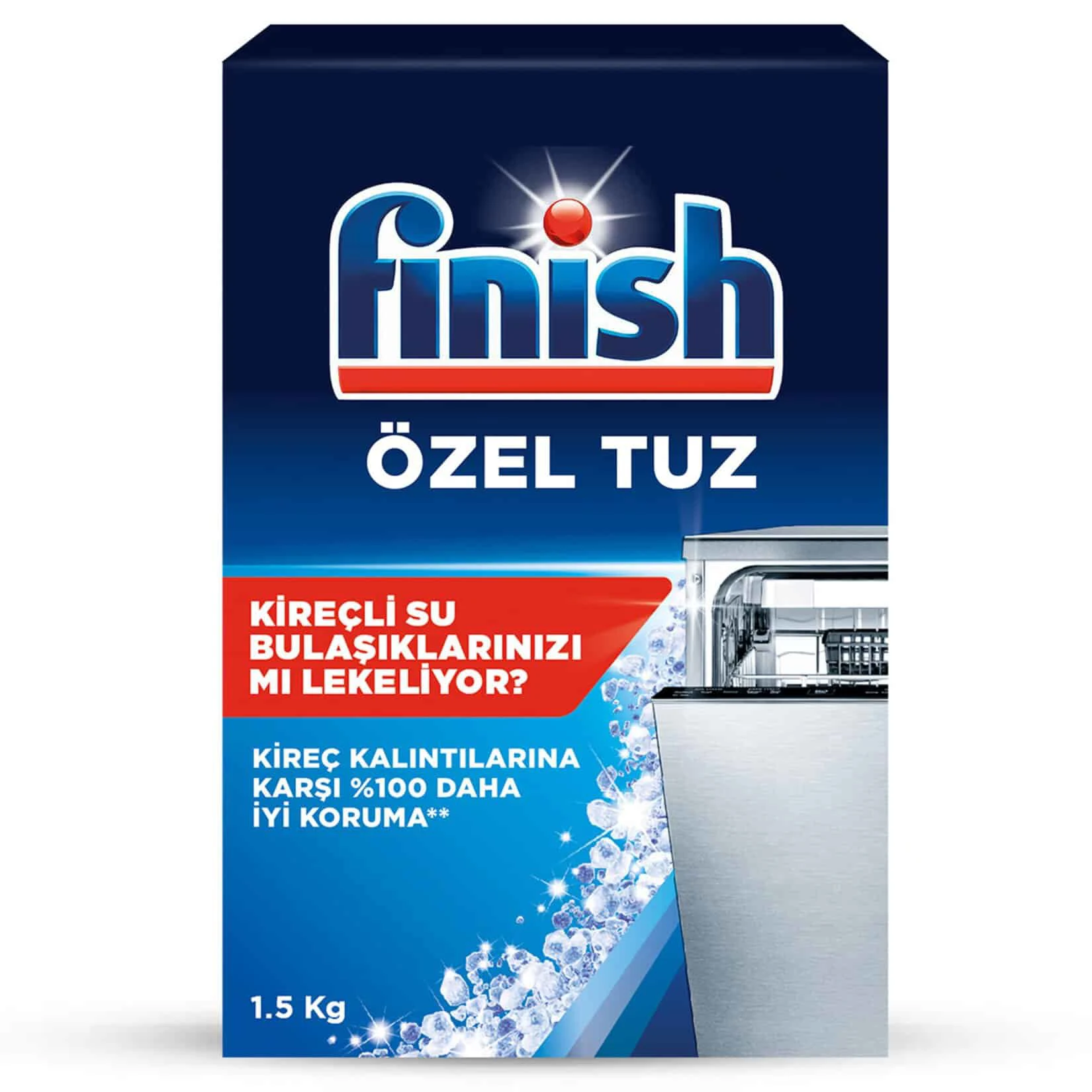 نمک ماشین ظرفشویی فینیش مدل Ozel Tuz | وزن 1500 گرم - فروشگاه اینترنتی ارس درمیس