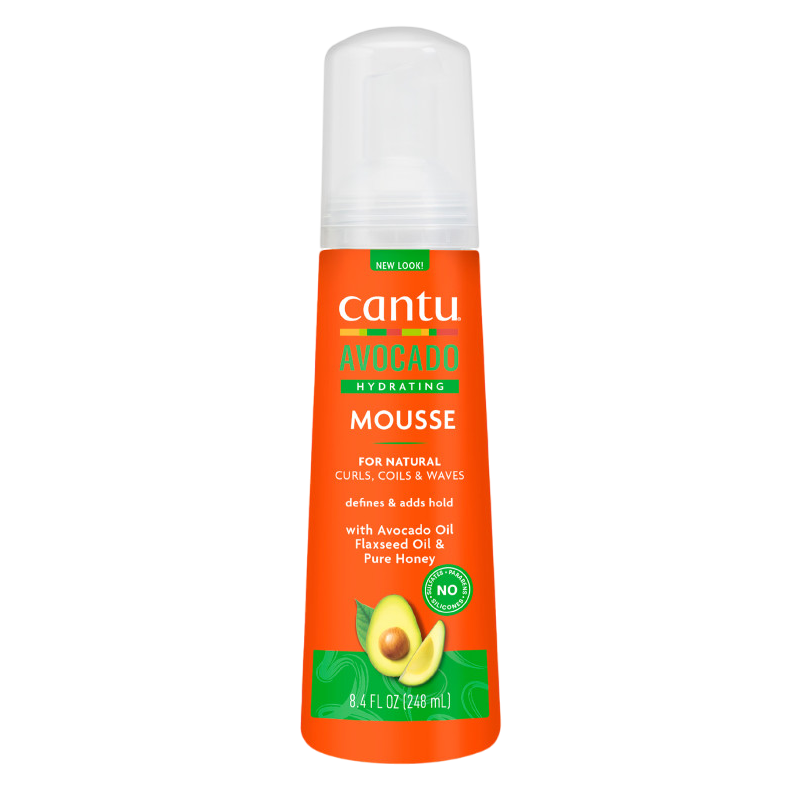 موس مو حالت دهنده آووکادو کنتو Cantu - مناسب موهای فر و موج دار | حجم 248 میلی‌لیتر - فروشگاه اینترنتی ارس درمیس