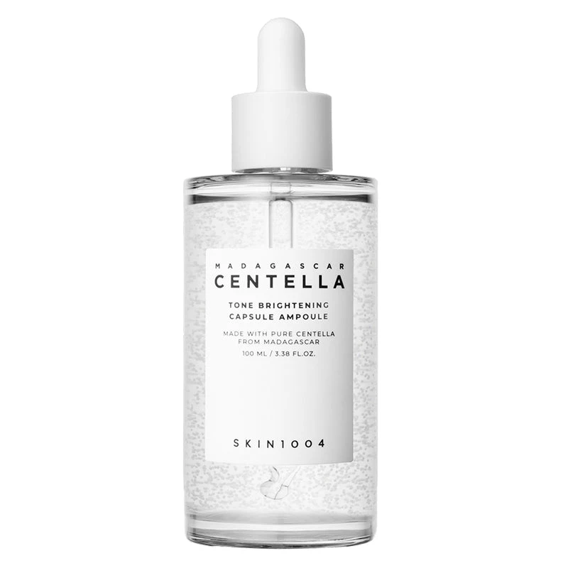 آمپول روشن کننده و ضد لک سنتلا ماداگاسکار اسکین 1004 مدل Tone Brightening Capsule Ampoule | حجم 100 میلی‌لیتر - فروشگاه اینترنتی ارس درمیس