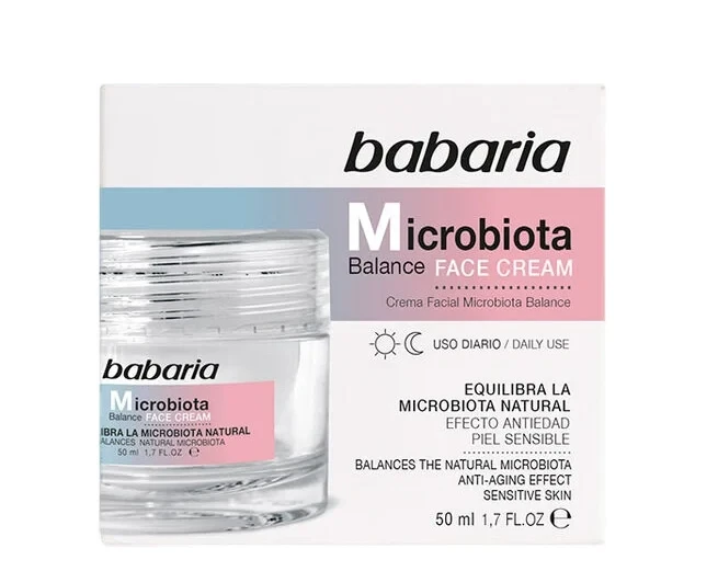 کرم متعادل کننده میکروبیوتا باباریا Babaria مدل Microbiota Balance | حجم 50 میل - فروشگاه اینترنتی ارس درمیس