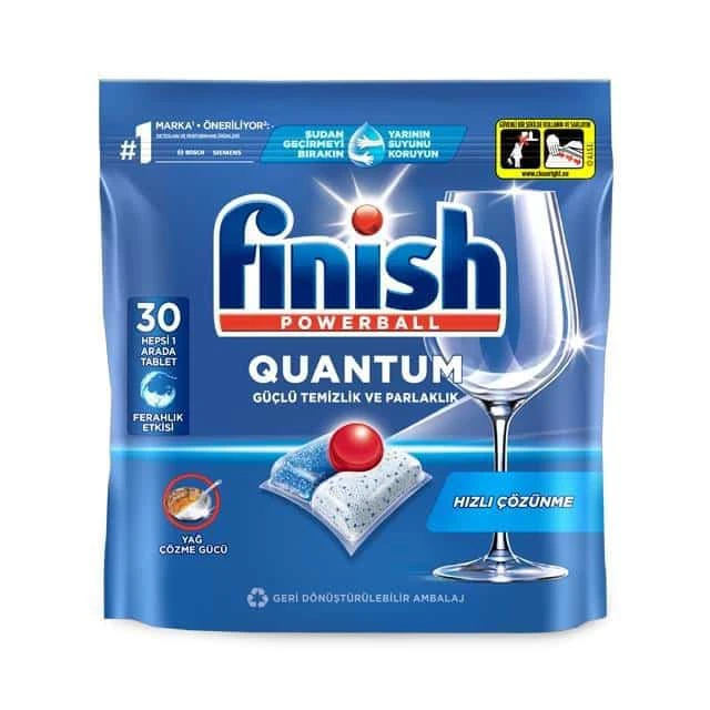 قرص ماشین ظرفشویی فینیش مدل Quantum | بسته 30 عددی - فروشگاه اینترنتی ارس درمیس