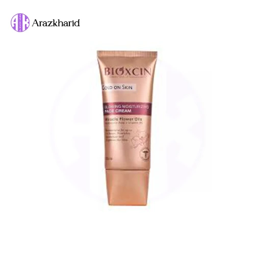 کرم مرطوب کننده صورت بیوکسین درخشان GOLD ON ESKIN حجم 50 میل - فروشگاه آراز خرید