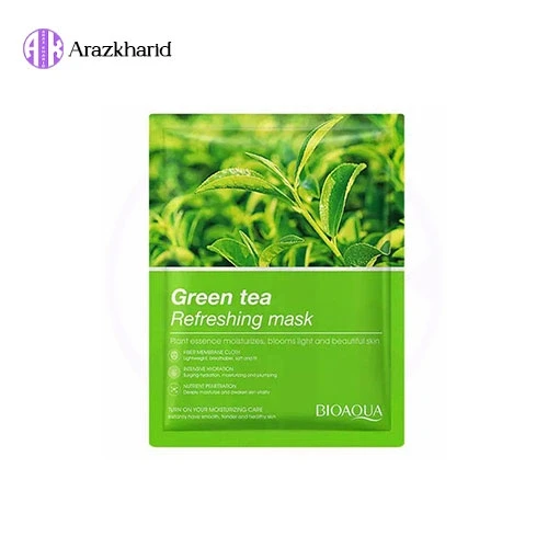 ماسک ورقه ای بیوآکوا چای سبز 25 گرم - فروشگاه آراز خرید