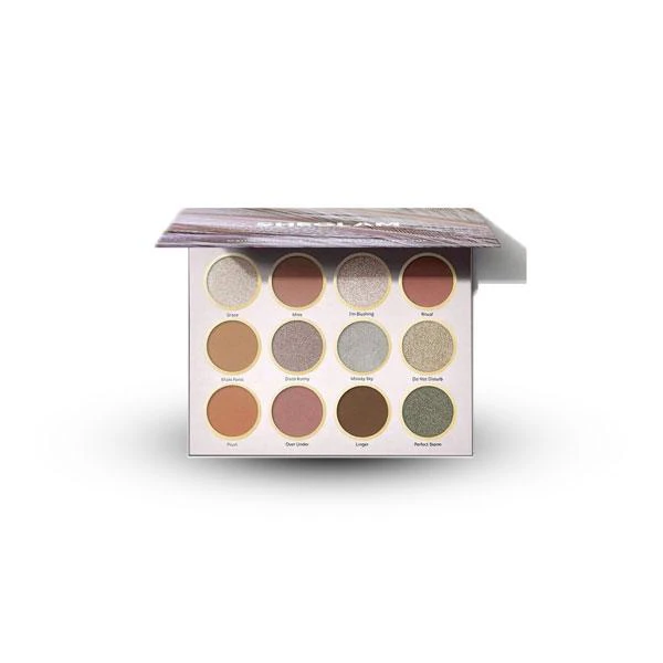 پالت سایه چشم 12 رنگ شیگلم MAUVE OLOUES