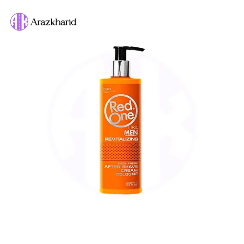 افتر شیو کرمی ردوان Red One مدل REVITALIZING حجم 400میل - فروشگاه آراز خرید
