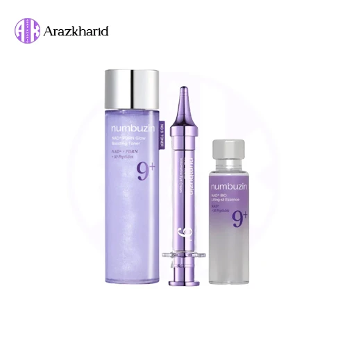 ست لیفتینگ و جوانساز +NAD نامبوزین (دورچشم + اسنس صورت + تونر) - فروشگاه آراز خرید