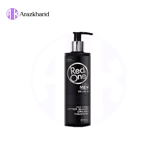 افتر شیو کرمی ردوان Red One مدل silver حجم 400 میل - فروشگاه آراز خرید