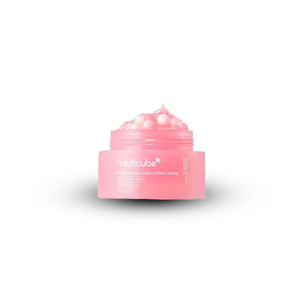 کرم کپسولی کلاژن و PDRN مدی کیوب روشن کننده و ضد چروک 55 گرم