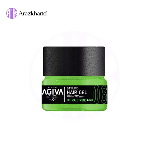 ژل مو آگیوا Agiva شماره 06 مدل Ultra Strong and Wet حجم 700 میل - فروشگاه آراز خرید