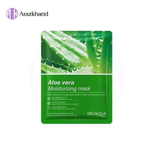 ماسک ورقه ای بیوآکوا آلوئه ورا 25 گرم - فروشگاه آراز خرید