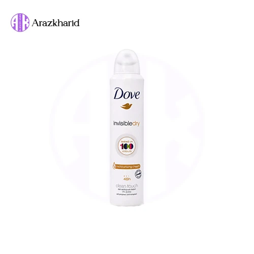 اسپری داو invisible dry ضد تعریق 250 میل اورجینال و اصل