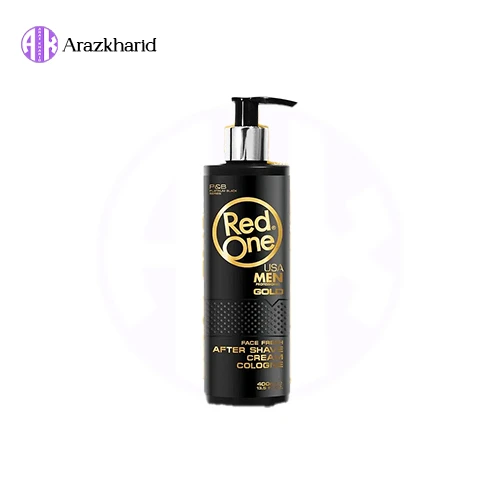 افتر شیو کرمی ردوان Red One مدل Gold حجم 400 میل - فروشگاه آراز خرید