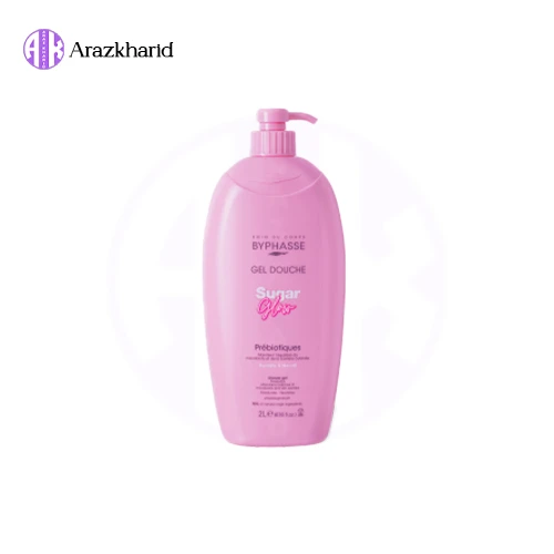شامپو بدن بایفاس BYPHASSE مدل Sugar Glow حاوی پری‌بیوتیک حجم 2 لیتر - فروشگاه آراز خرید