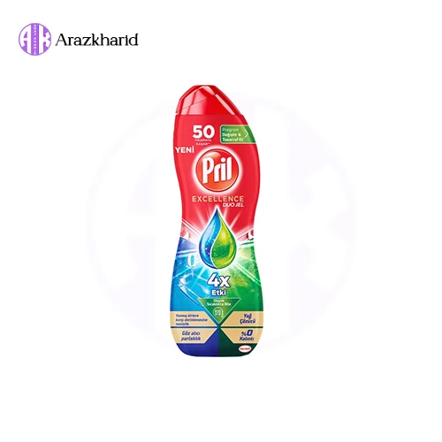 ژل ماشین ظرفشویی پریل اصل دوفاز 900 میل اورجینال و اصل