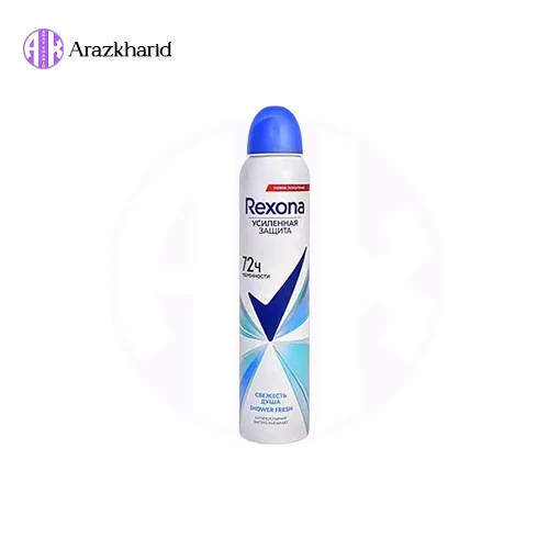 اسپری ضد تعریق روسی زنانه رکسونا مدل Shower Fresh حجم 200 میل - فروشگاه آراز خرید