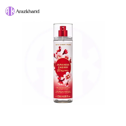 بادی میست بث اند بادی ورکز Japanese Cherry Blossom حجم 236 میل - فروشگاه آراز خرید