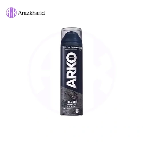 ژل اصلاح آرکو BLACK دو در یک 200 میل محصولی کاملا اورجینال