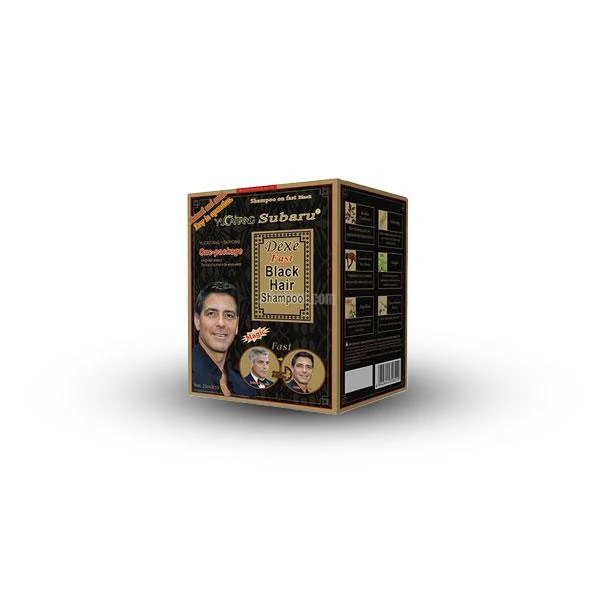 شامپو رنگ مو سوبارو مشکی گیاهی 25 میل 10 تایی - فروشگاه آراز خرید
