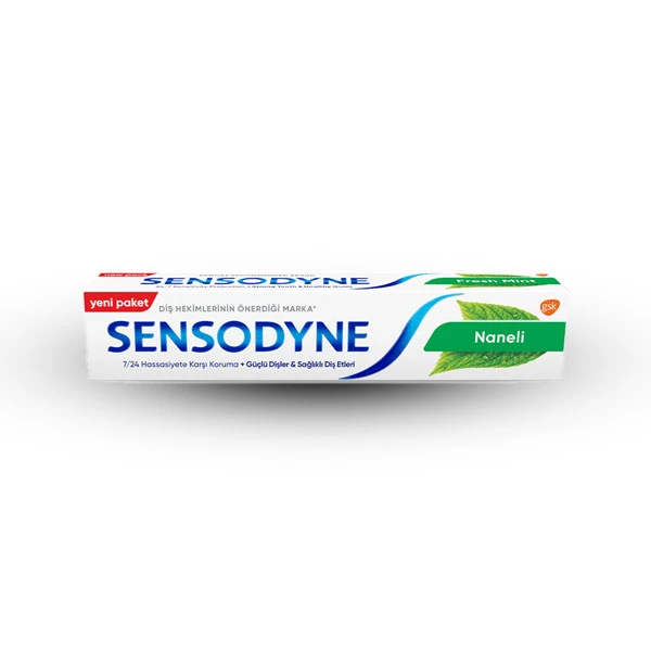 خمیر دندان سنسوداین fresh mint حجم 100 میل اورجینال و اصل