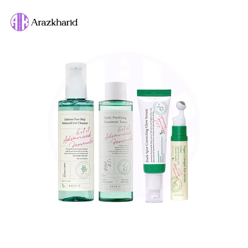 پک ضد لک و درخشان کننده اکسیس وای AXIS-Y (ژل شستشو + تونر + سرم ضدلک + دورچشم) - فروشگاه آراز خرید