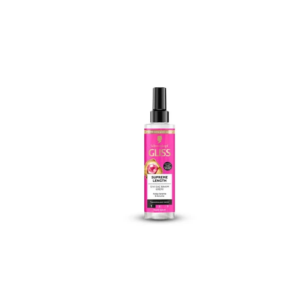 اسپری دوفاز گلیس بنفش SUPREME LENGTH موهای بلند آسیب دیده
