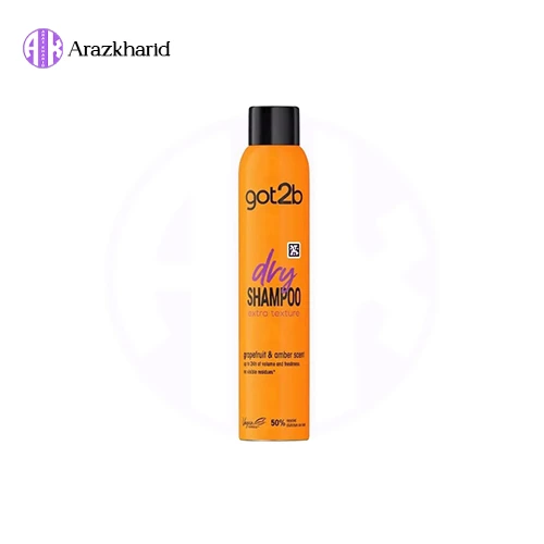 شامپو خشک گات توبی got2b Extra Texture حجم 200 میل - فروشگاه آراز خرید