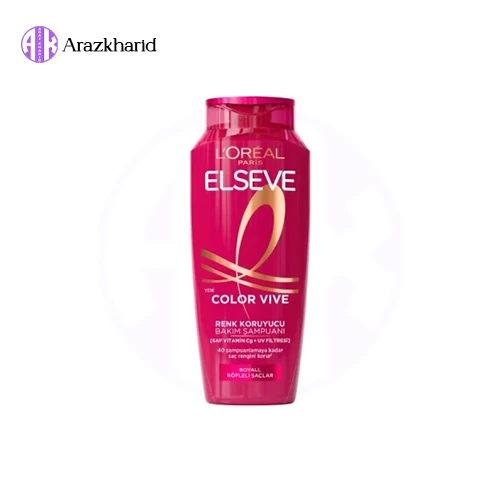 شامپو لورال Loreal موهای رنگ شده مدل Color Vive حجم 300 میل - فروشگاه آراز خرید