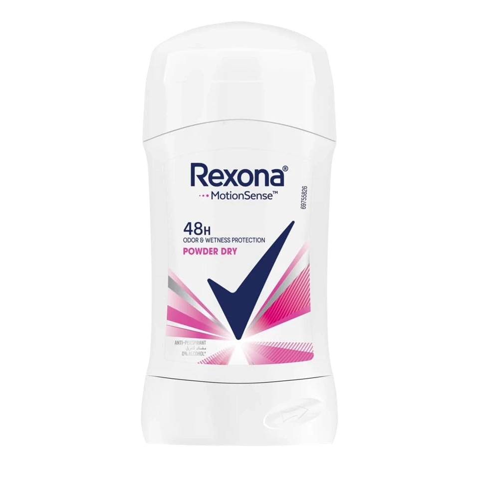 مام استیکی رکسونا زنانه رایحه پودر خشک Rexona powder dry وزن 40 گرم - ارس شاین