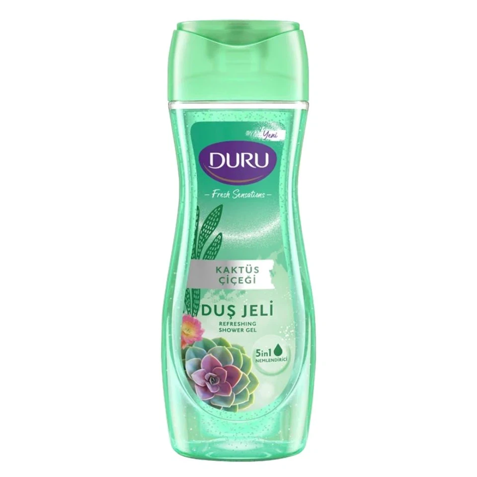 شامپو بدن دورو رایحه لاوندر و گل کاکتوس DURU DUŞ JELİ حجم 450 میلی لیتر - ارس شاین