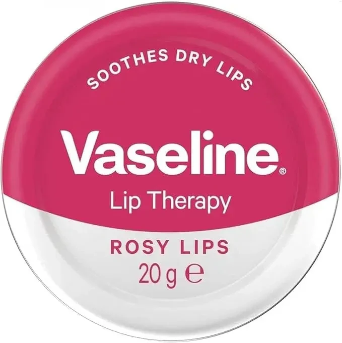 بالم لب وازلین صورتی مدل گل رز Vaseline ROSY LIPS حجم 20 میلی لیتر - ارس شاین