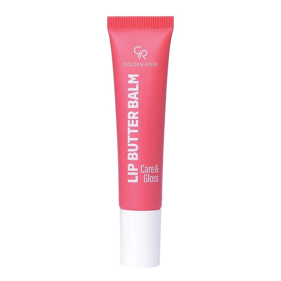لیپ باتر بالم گلدن رز شماره 06 (توت‌فرنگی) GOLDEN ROSE LIP BUTTER BALM حجم 13.5 میلی لیتر - ارس شاین