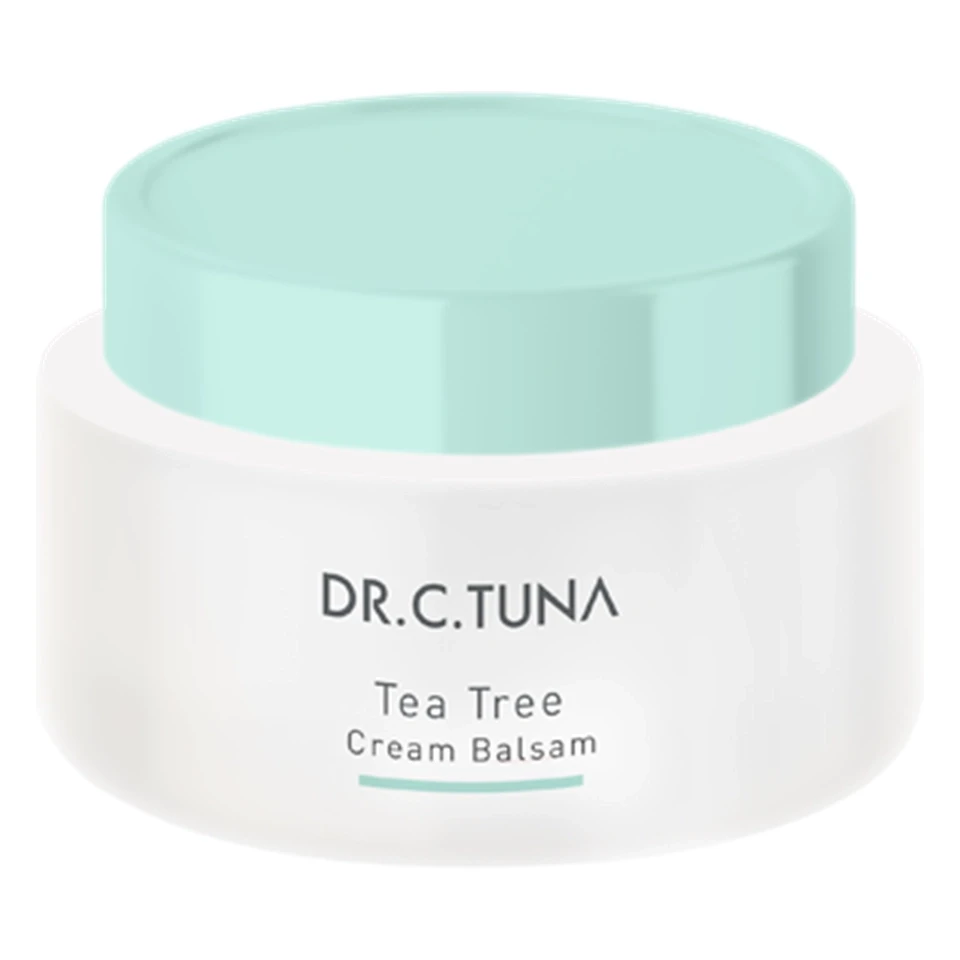 کرم آبرسان و مرطوب‌ کننده درخت چای دکتر سی تونا Dr. C. Tuna TEA TREE Cream Balsam حجم 80 میلی لیتر - ارس شاین