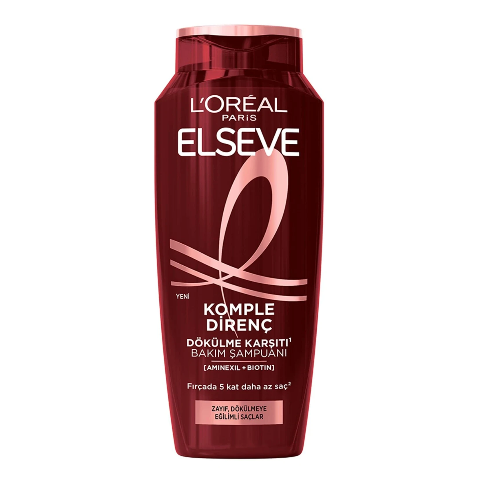 شامپو مو لورآل السیو ضد ریزش و تقویت‌کننده مو L’Oréal Elseve Komple Direnç حجم 300 میلی لیتر - ارس شاین
