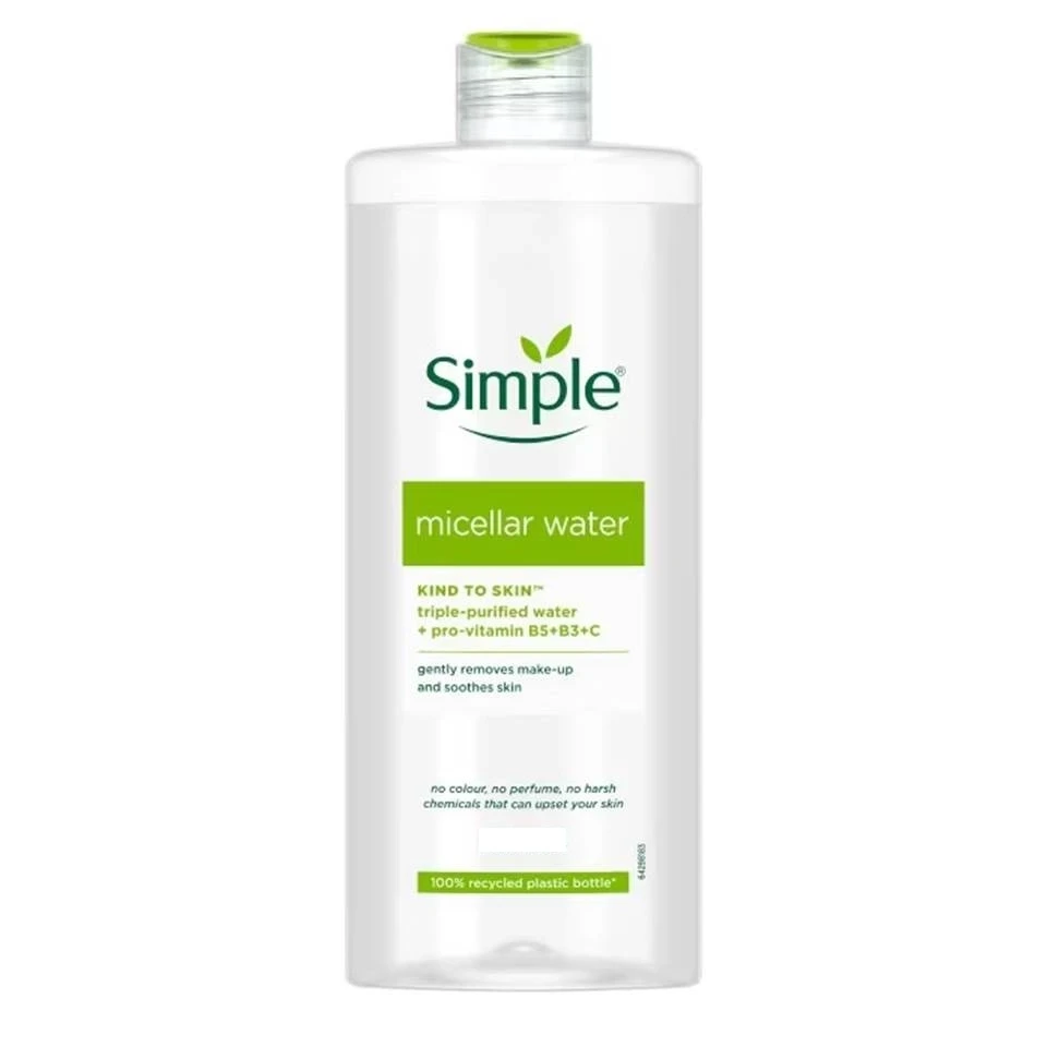 میسلار واتر سیمپل Simple Micellar Cleansing Water حجم 200 میلی لیتر - ارس شاین