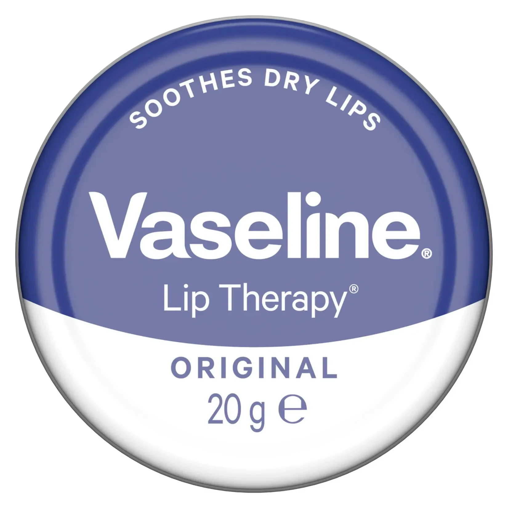 بالم لب وازلین آبی مدل اورجینال Vaseline ORIGINAL حجم 20 میلی لیتر - ارس شاین