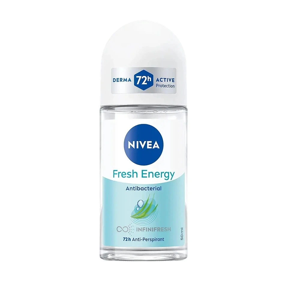 مام رولی زنانه نیوآ رایحه انرژی تازه NIVEA fresh energy حجم 50 میلی لیتر - ارس شاین