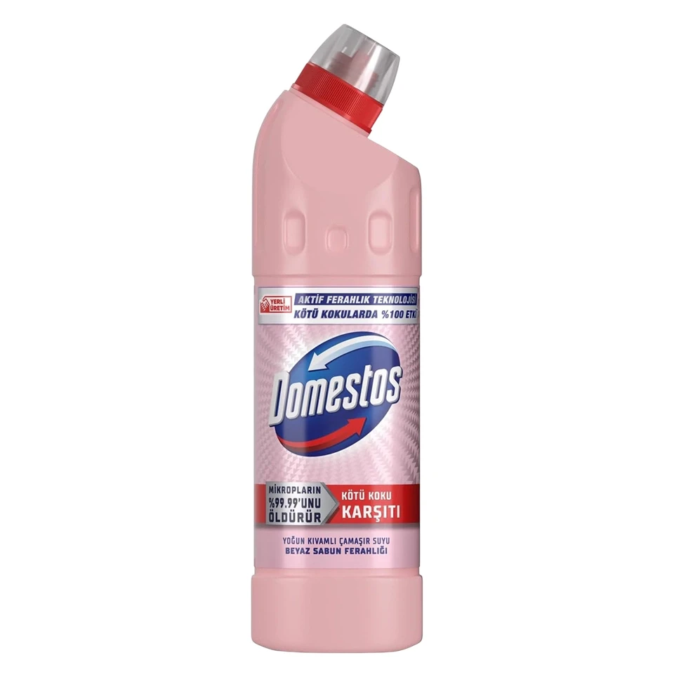 مایع سفید کننده و جرمگیر سطوح دامستوس مدل صابونی Domestos SABUN FERAHLIĞI حجم 750 میلی لیتر - ارس شاین