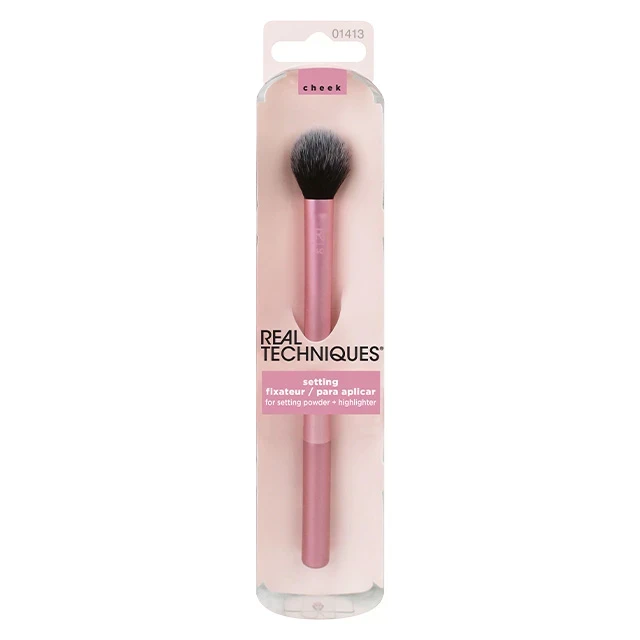 براش رژ گونه و پودر فیکس ریل تکنیک REAL TECHNIQUES RT402 - ارس شاین